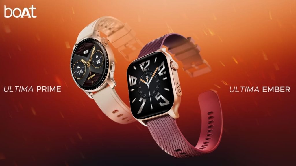 boAt Ultima Prime Ember smartwatch launched in india price feature