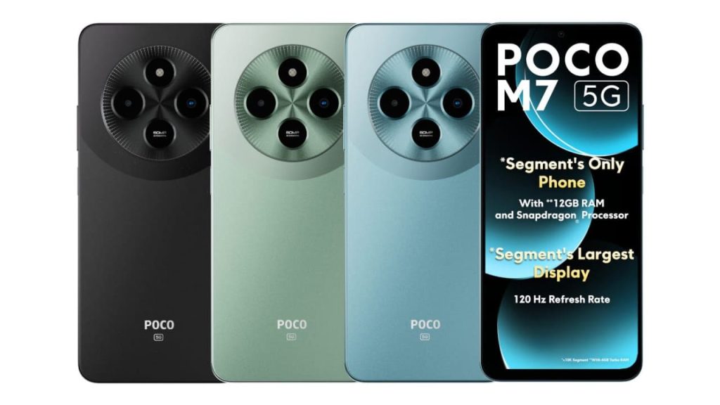 Poco m7 5g goes on first sale today Flipkart offers price specs