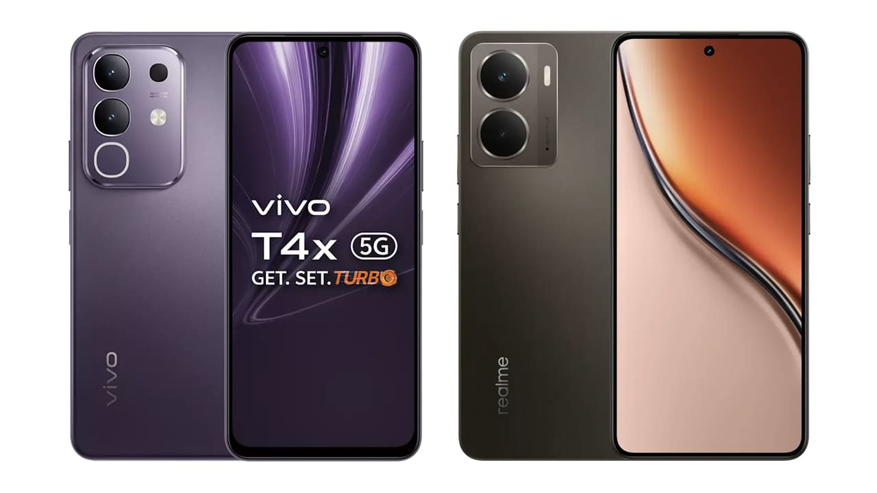 Vivo T4x vs Realme P3 price in india specs features comparisons