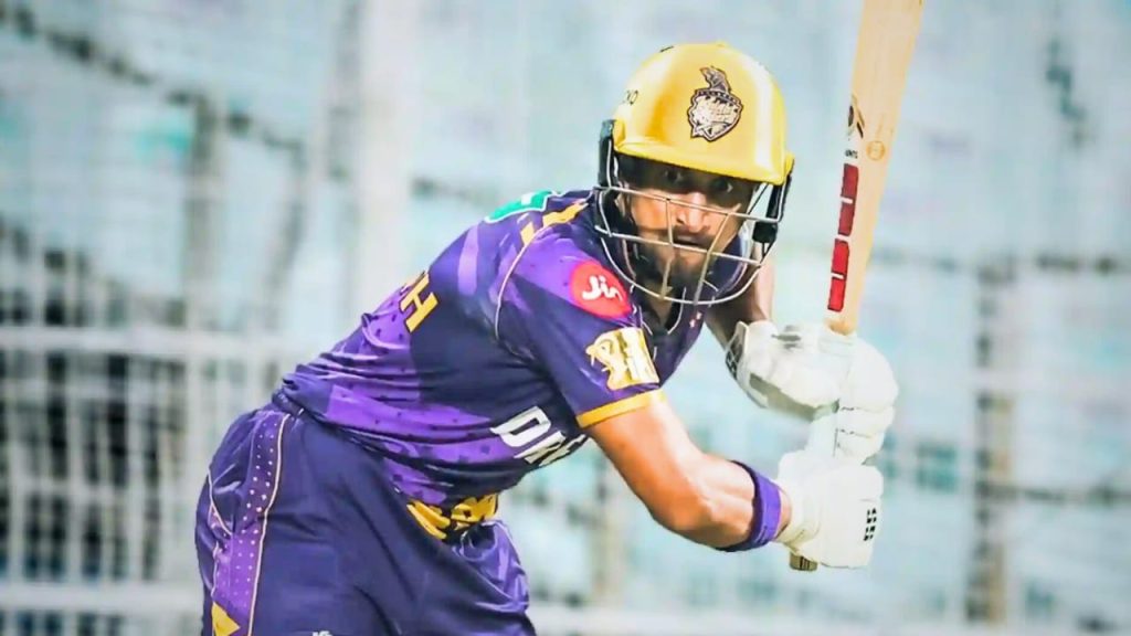 Young cricketer Luvnith batted brilliantly in practice match of Kolkata Knight Riders